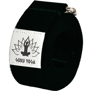 Guru Yoga Doğal Yoga Kemeri Siyah 250 cm