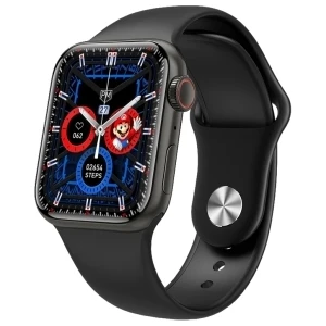 Watch 7 Plus+ New Versiyon Akıllı Saat Siyah Hey Siri Tam Ekran Dokunmatik