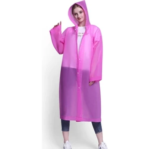Kadın Erkek Yağmurluk Kapüşonlu Çıtçıtlı Eva Unisex Pratik Kapşonlu Yağmurluk XL Büyük Beden