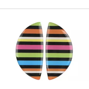 RoseTR Mini Cooper Iç Kapı Kolu Kaplama Sticker Union Jk Gray Jk Rainbow Checker