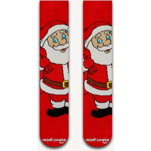 Neşeli Çoraplar Noel Baba Renkli Erkek Çorap