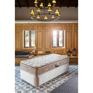 Yatak Minar Safir Tek Kişilik Full Ort Pedli Yaylı Yatak 120 x 200 cm