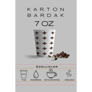 7 Oz Store Karton Bardak 7 Oz 3000'LI