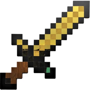 Payitaht Tablo Minecraft Altın Kılıcı 3 Boyutlu Duvar Dekorasyonu