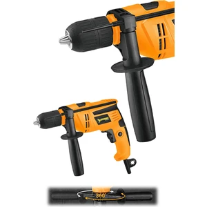 Japon Techno Hummer Drill 3800 V 35.000 Rpm Sjs Metal Sanzıman  Rock Serı Darbeli 13 mm Devir Ayarlı Matkap
