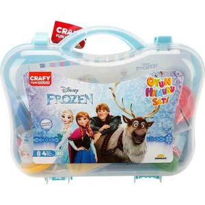 Frozen Çantalı Oyun Hamuru Seti 200 Gr. 20 Parça