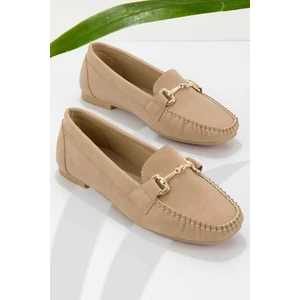 Camel Nubuk  Kadın Loafer Ayakkabı K015421662