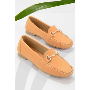Turuncu Nubuk  Kadın Loafer Ayakkabı K015421662