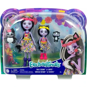 Kız Kardeş Bebekler Serisi HCF79 - Sage Skunk  Caper