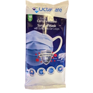 Elastik Kulaklı Cerrahi Maske 10'lu