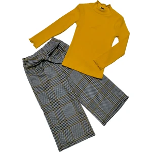 Ekoseli Pantolon & Badi Takım