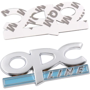 Opel Opc Line Paslanmaz Metal Bagaj Arma Logo