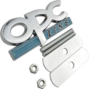 Opel Opc Line Panjur Logosu Paslanmaz Metal Arma Logo