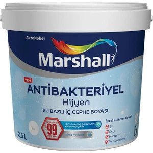Antibakteriyel Hijyen Su Bazlı Iç Cephe Boyası 2,5 L.