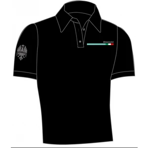 Polo T-Shirt Uomo Nero Siyah Erkek