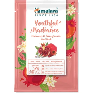 Kırışık Karşıtı Kağıt Maske, Edelweiss, Nar, Hyaluronik Asit, %100 Pamuk, Tüm Ciltler, 30 gr