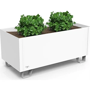 WUGGE Ayaklı Metal Saksı  Büyük Boy Iç ve Dış Mekan 19*22*40 201-00013