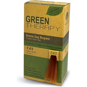 Green Therapy Krem Saç Boyası 7.63 Tarçın Bakır