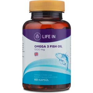 Life In Omega 3 Balık Yağı Kapsül