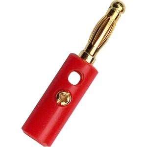 4mm Kırmızı Erkek Born Jak - Banana Konnektör