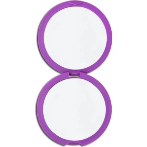 Mor Katlanabilir Cep Ayna ve Tarağı