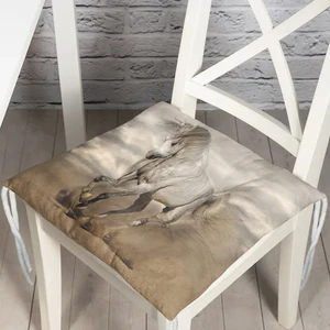 Pofidik Kare Sandalye Minderi 40x40cm Düğmeli