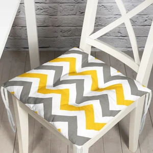 Pofidik Kare Sandalye Minderi 40x40cm Düğmeli