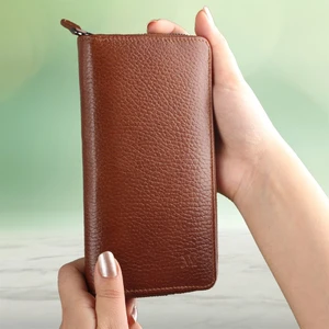 My Valice Unisex Telefon Bölmeli Hakiki  Deri Cüzdan ve Kartlık 1821