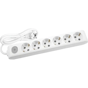 ML-90117602 Multi-Let 6lı Anahtarlı Çocuk Korumalı Topraklı 2 Metre Kablolu Grup Priz