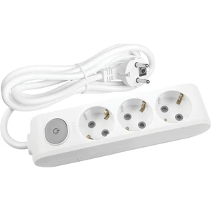 ML-90117301 Multi-Let 3lü Anahtarlı Çocuk Korumalı Topraklı 1 Metre Kablolu Grup Priz