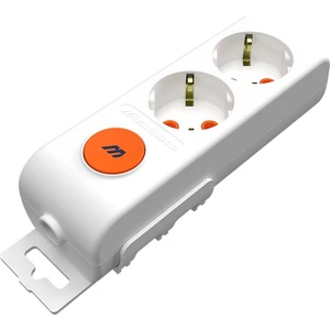 Rı-Tech Ikili Anahtarlı Topraklı Grup Priz Çocuk Korumalı Klemensli