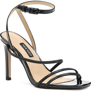 Nine West Lepa 2fx Siyah Kadın Topuklu Sandalet