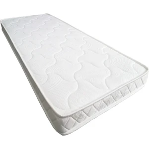 ZG Ticaret Tek Kişilik 90X180X12 Sünger Yaysız Desenli Havlu Kumaş Kapitone Yatak