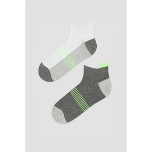 Mix Grey Basic 2li Patik Çocuk