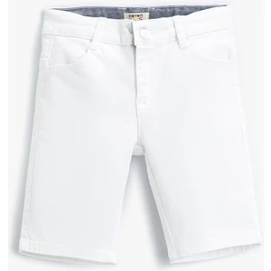 Basic Bermuda Şort Pamuklu