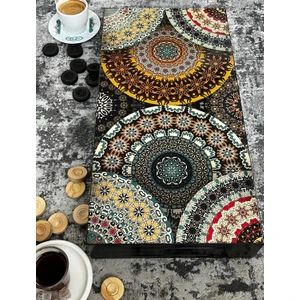 Kişiye Özelrenkli Tavla, Ahşap Tavla, Cilalı Tavla, Ahşap Tavla Pulu, Ahşap Pullu Tavla, Kalın Kasalı Tavla