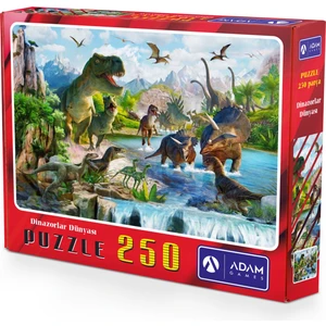 Adam Games Dinazorlar Dünyası 250 Parça Puzzle Yapboz