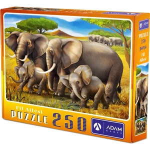 Adam Games Fil Ailesi 250 Parça Puzzle Yapboz