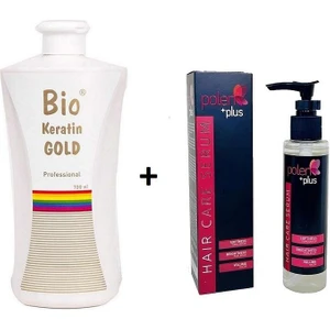 Bio Keratin Brezilya Fönü Keratini 700 ml + Polenplus Saç Bakım Serumu 125 ml