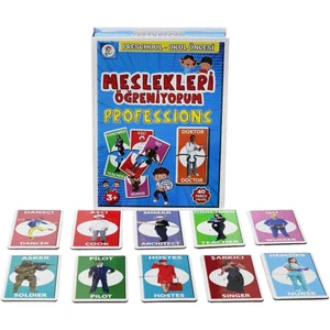 Meslekleri Öğreniyorum Okul Öncesi Eğitim Seti 40 Parça