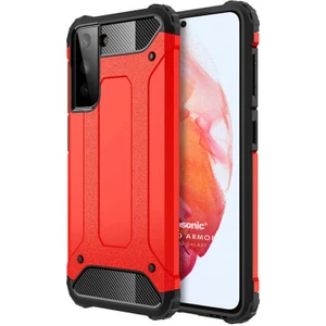 Samsung Galaxy S22 Kılıf Rugged Armor Kırmızı