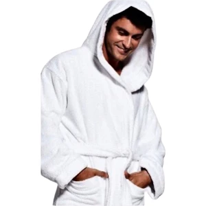 Pırıltı Collection Microcotton Kapüşonlu Bornoz