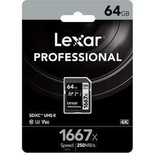 64GB Professional 1667X Uhs-Iı Sdxc Hafıza Kartı