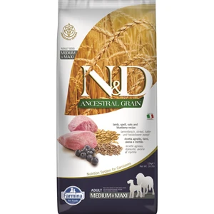Ancestral Grain Kuzu Etli Yaban Mersini Düşük Tahıllı Yetişkin Köpek Maması 12 kg