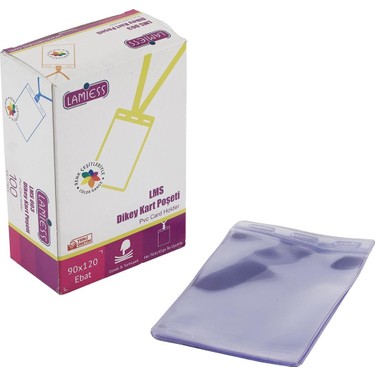 Lamiess Lms 003 Dikey Pvc Kart Poşeti 90X120 mm Fiyatı