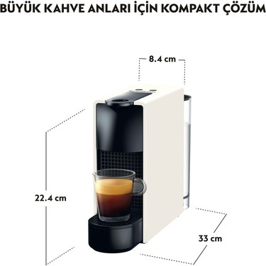 Nespresso Essenza Mini C30 White Kahve Makinesi,Beyaz Fiyatı