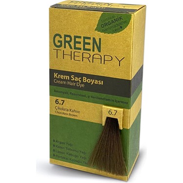 Green Therapy Krem Saç Boyası 6.7 Çikolata Kahve Fiyatı