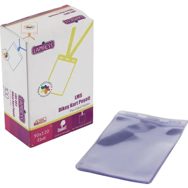 Lamiess Lms 003 Dikey Pvc Kart Poşeti 90X120 mm Fiyatı