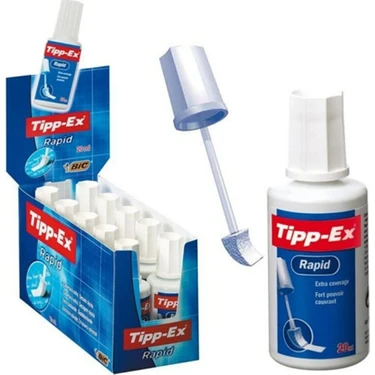 Tipp-Ex Rapid Sıvı Silici 20 ml 10 Adet