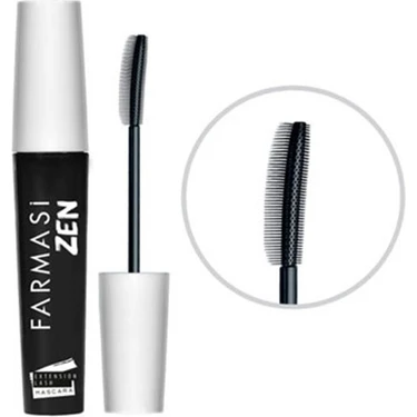 Farmasi Zen Siyah Maskara 8 ml Büyük Boy Hacim Veren ve Uzatma Etkili Kirpik
